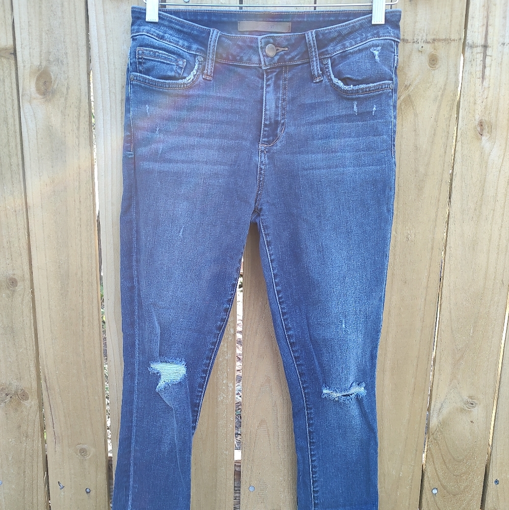 Ladies Joes Jeans distressed skinny jeans size 28